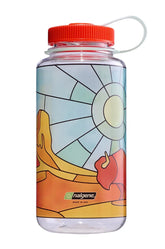 32oz Wide Mouth Stained Glass Print Bottles
