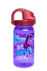 12oz Lock-Top Kids Water Bottle - Nalgene - Dishwaser Safe - BPA Free