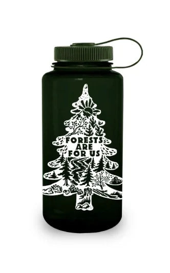 32oz Wide Mouth “Public Lands: Forests Are for Us” Bottle