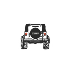 Nalgene Jeep Sticker - Dishwasher Safe - UV Coated - Made in USA