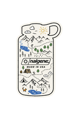 Nalgene Bottle Map Sticker