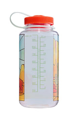 32oz Wide Mouth Stained Glass Print Bottles